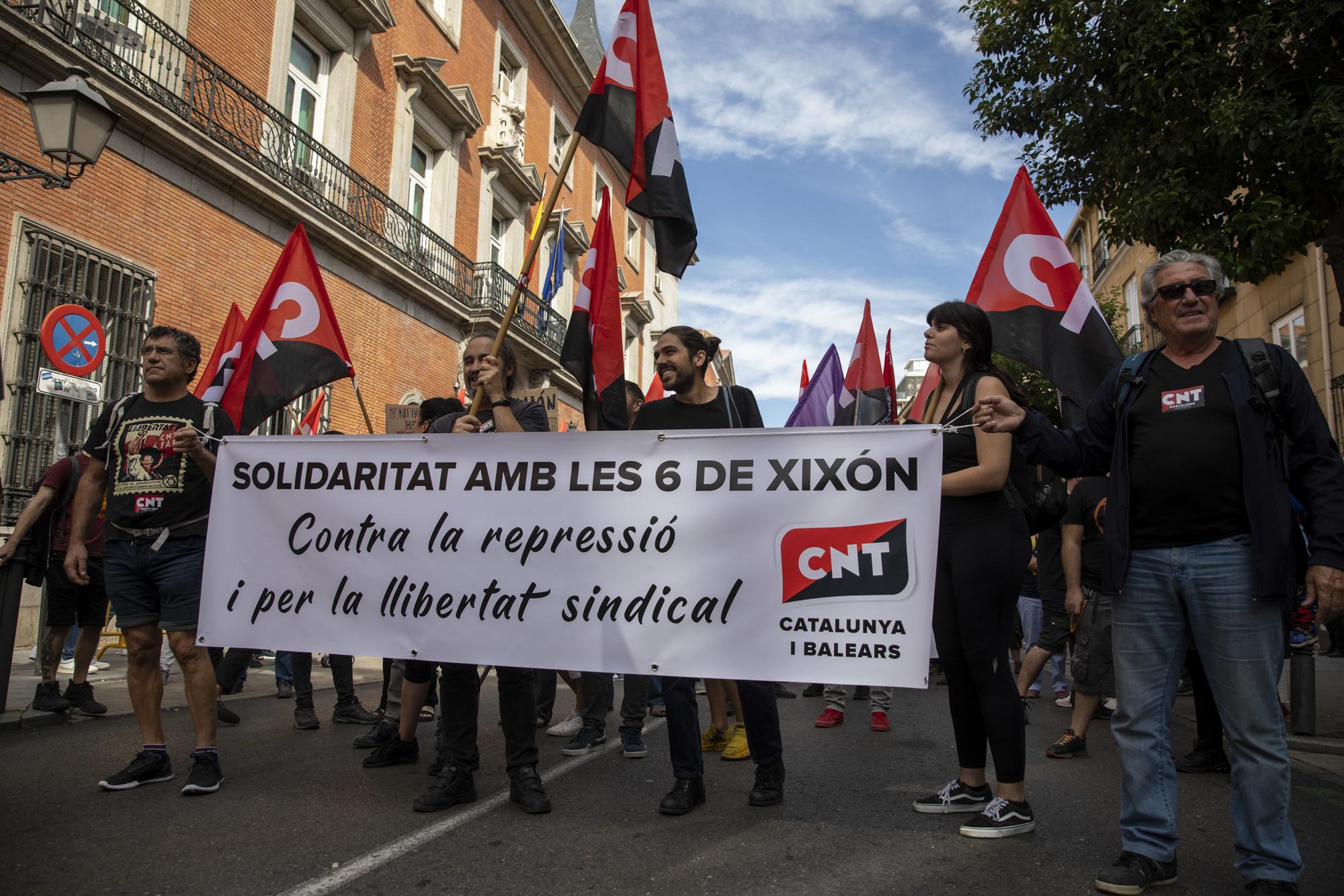 Manifestacion solidaridad La Suiza - 2